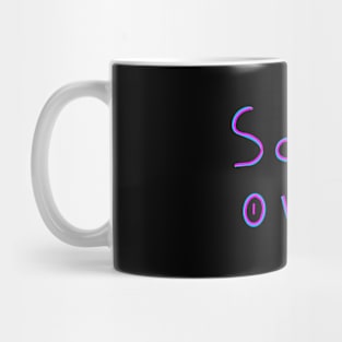 Scoot over, Sarcastic Joke, Birthday Gift Ideas Mug